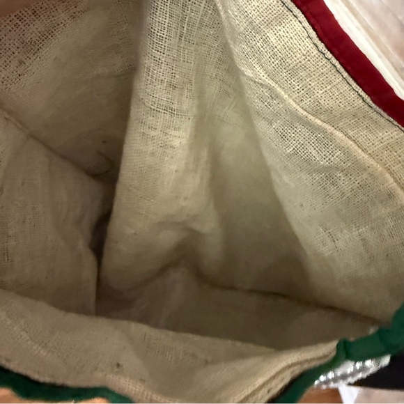 Ethnic Boho Black Crossbody Bag Purse - Picture 9 of 10